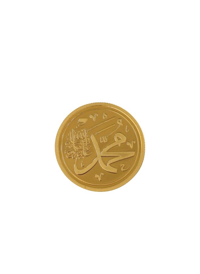 BTC - Rak Gold BTC gold coin 8 gram 24K pure 999.9  - 8 Grams - Image 1