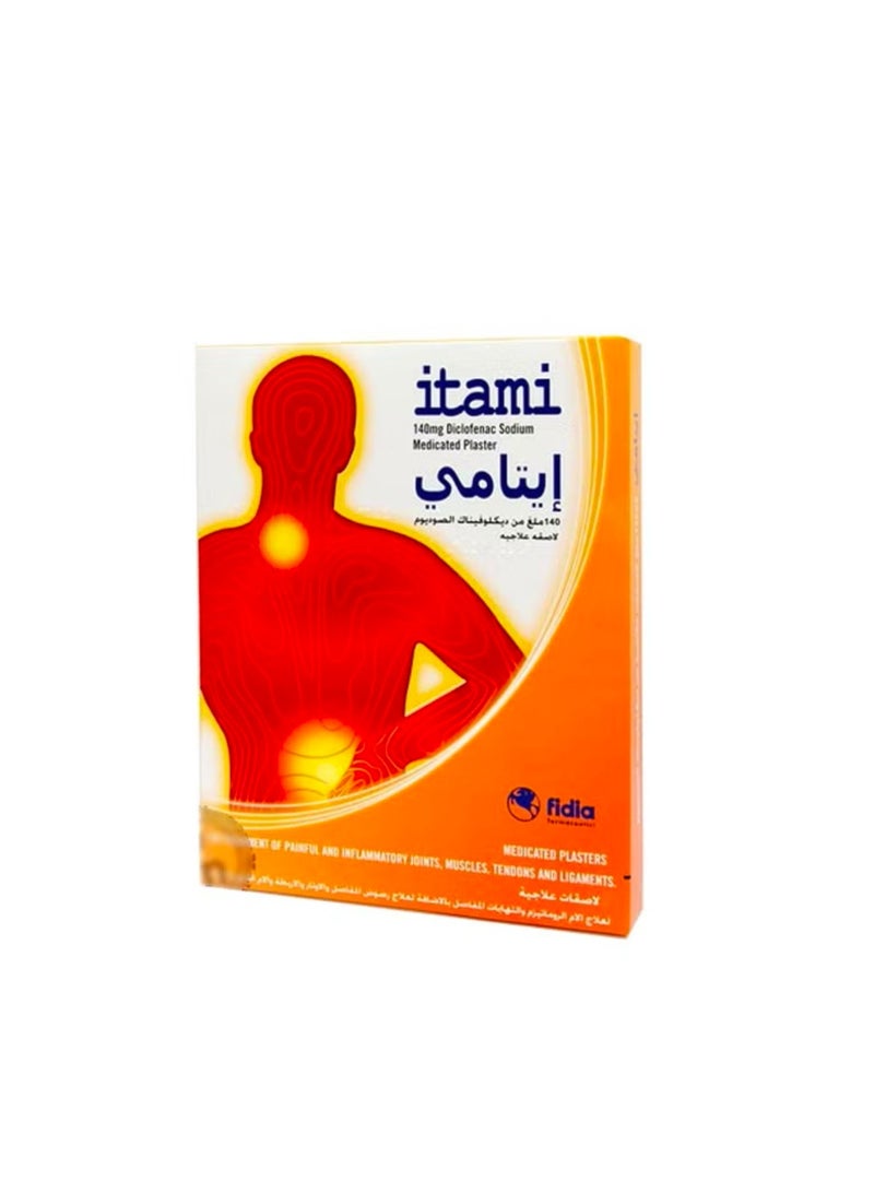 ITAMI 140 MG MEDICATED PLASTER 10 S