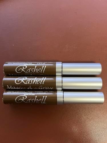 RASHELL (3 Pack) RASHELL Masc-A-Gray Hair Color Mascara - Brown by Rashell - Image 1