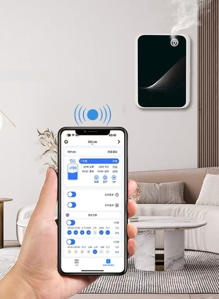 بيوينتي آلة الهواء الرائحة الذكية آلة الهواء بلوتوث ناشرات الرائحة مع 500 مل ناشر النفط آلة ناشرات الهواء البارد للمنزل والفندق والمكتب والسبا - Image 2