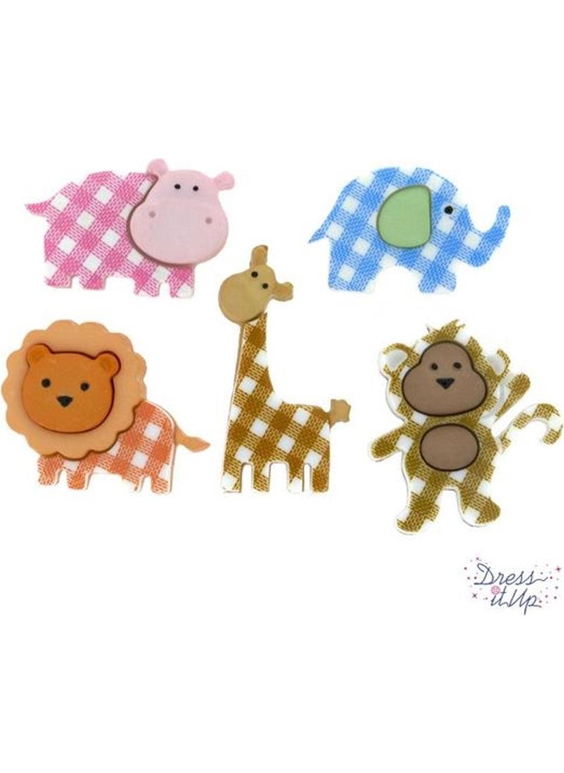 Dress It Up Decorative Toy Figure Button 6962 