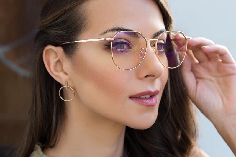 Prospek ERA Oversized Blue Light Blocking Glasses - Clear Lens for Office & Meetings - Daytime Computer Gaming Eyewear 9am-6pm - Reduce Eye Strain Headaches - Professional Style Women - Image 3