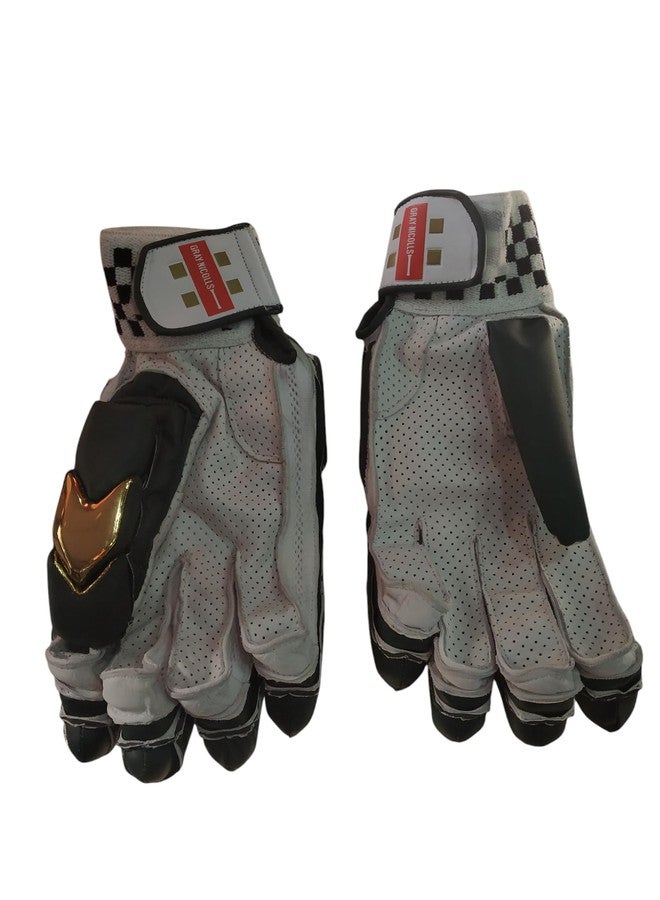 Gray-Nicolls Gold Edition Green Cricket Batting Gloves Adult Size Right Handed - Image 3