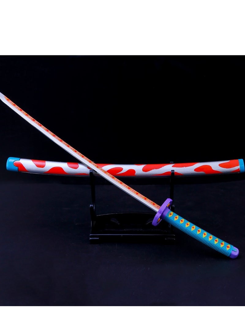 26cm Anime Demon Slayer Nichirin Sword Model Toy with Scabbard Costumes Accessories - Image 2