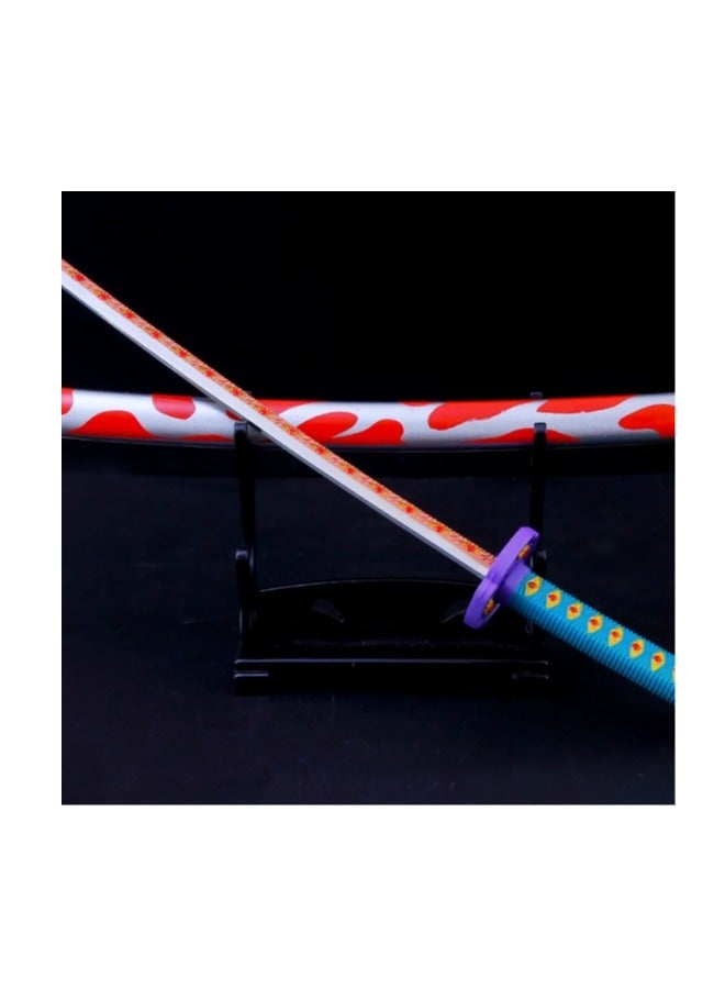 26cm Anime Demon Slayer Nichirin Sword Model Toy with Scabbard Costumes Accessories - Image 3