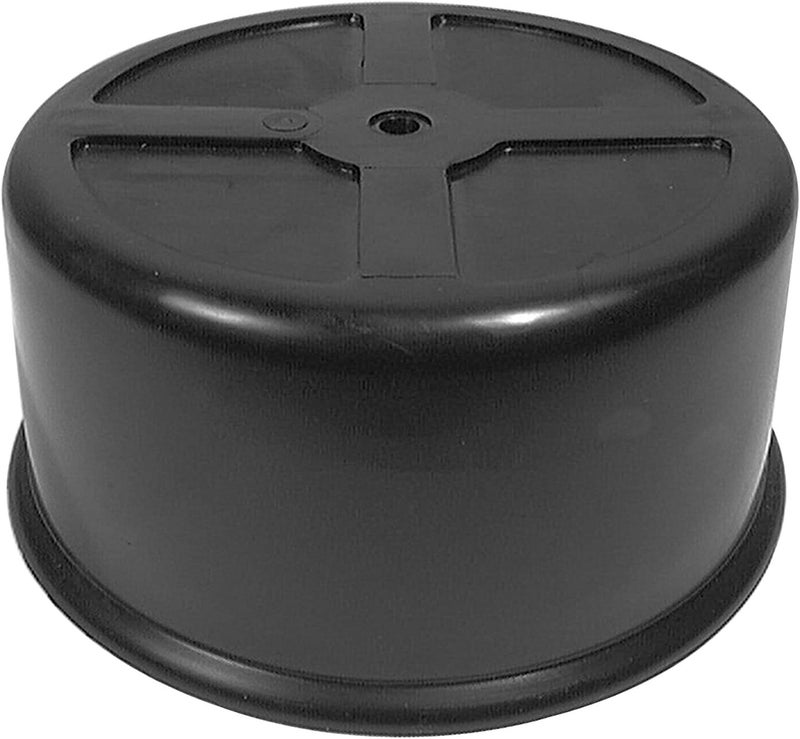 Carburetor Cover, 2.5 in Tall, Plastic, Black, 5-1/8 in Flange, Each