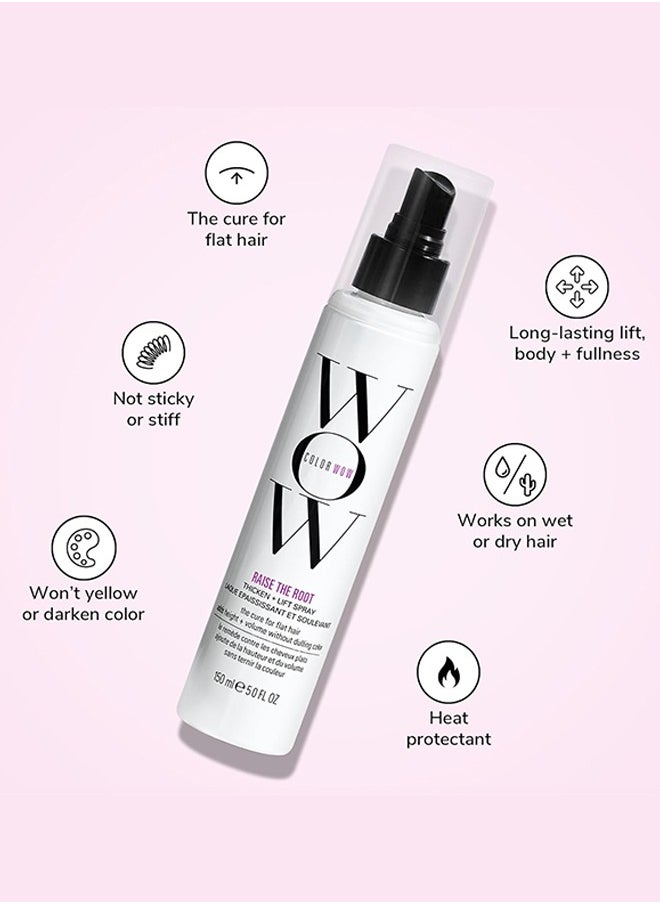 Color Wow - Raise The Root Thicken + Lift Spray, Lightweight Hair Plump Styling Spray 150 ML - Image 1