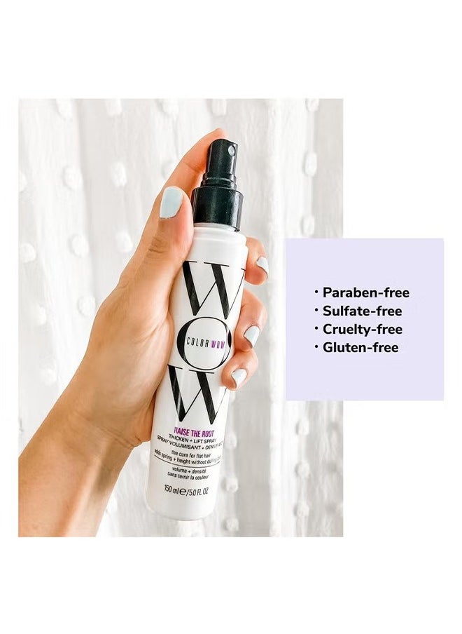 Color Wow - Raise The Root Thicken + Lift Spray, Lightweight Hair Plump Styling Spray 150 ML - Image 1