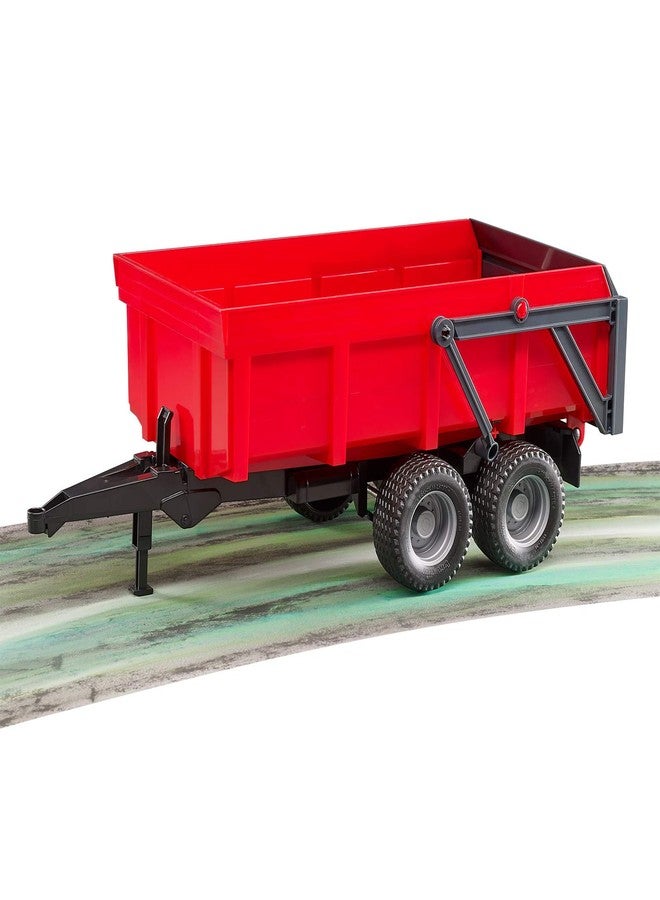 Bruder 02211 Tip Trailer (red) - Image 5