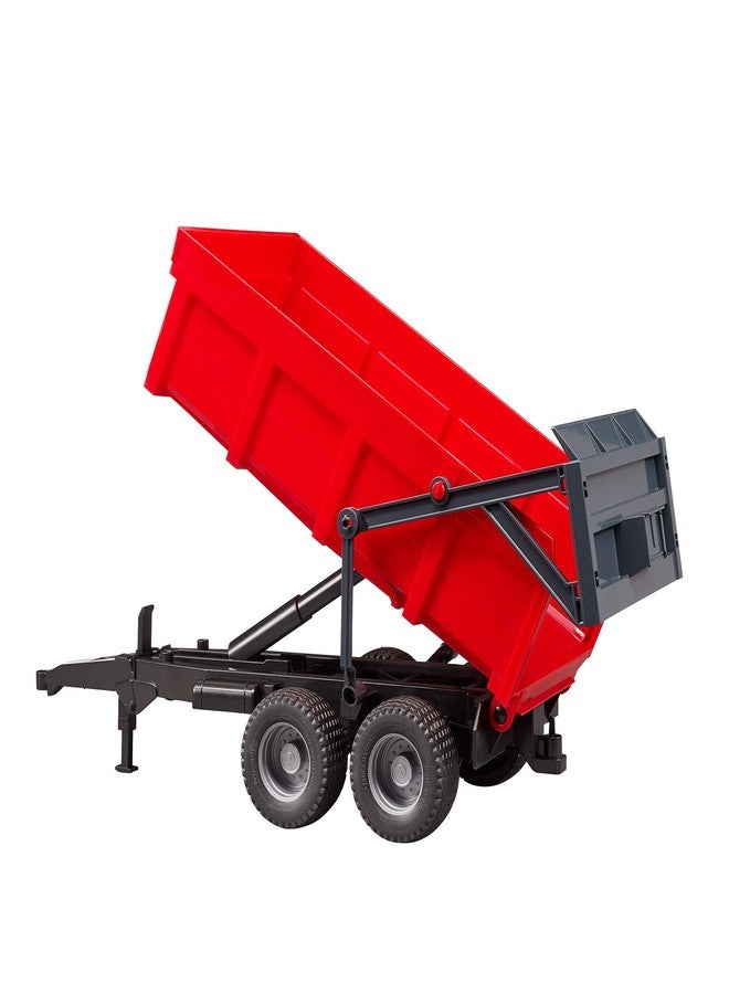 Bruder 02211 Tip Trailer (red) - Image 4