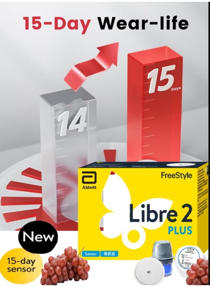 ABBOT freestyle Libre 2 Flash Glucose Monitoring System Sensor - Image 2