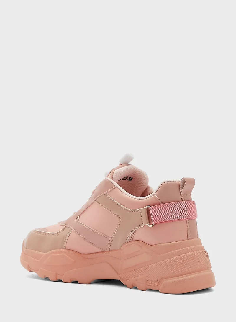 Ginger Patent Detail Sneaker