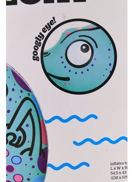 Big Mouth Giant Chameleon Pool Float, Green  - Image 3