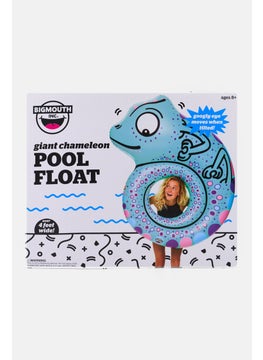 Big Mouth Giant Chameleon Pool Float, Green  - Image 4