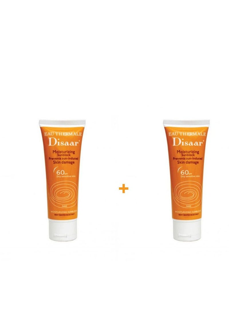 Disaar Disaar Moisturizing Sunblock Sunscreen Cream 2 pieces 80ml x2 