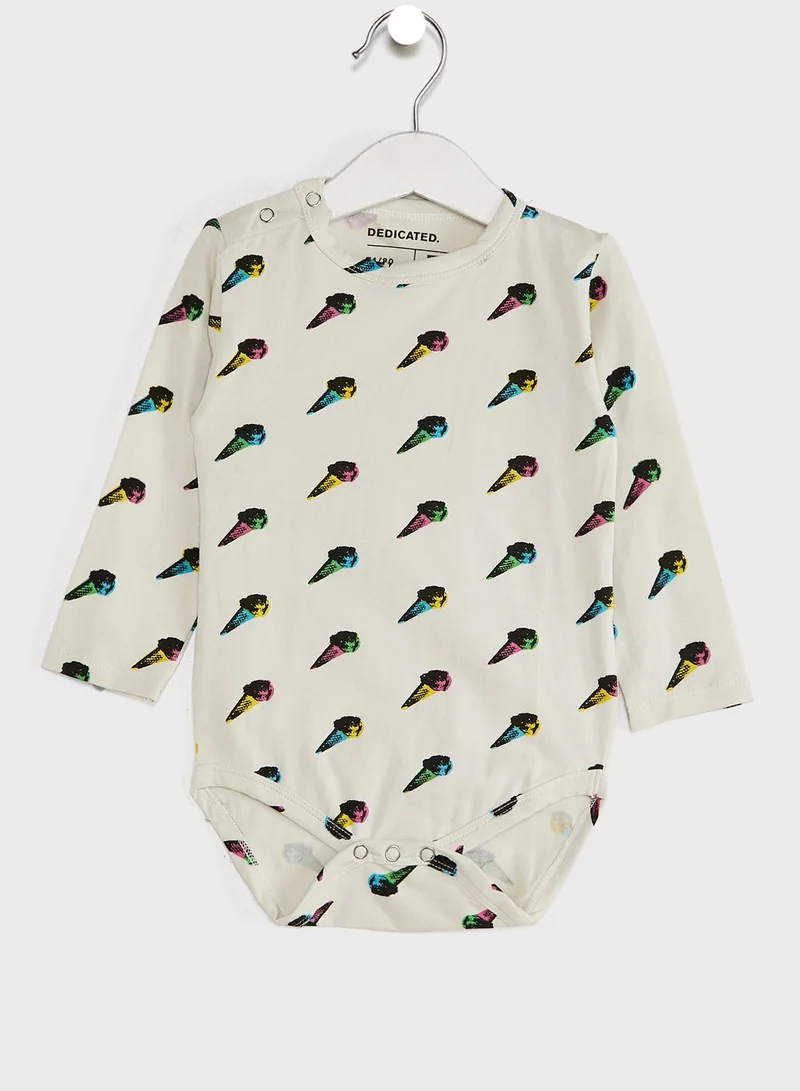 DEDICATED Infant Printed Bodysuit