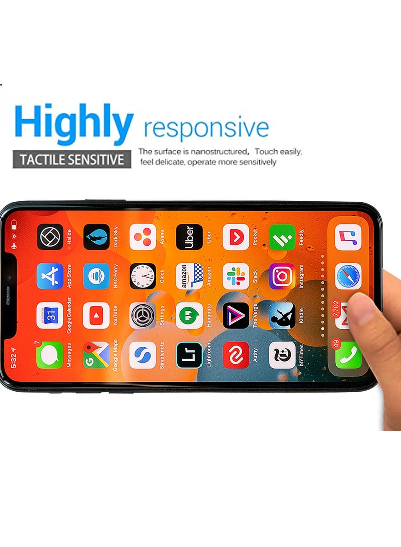 BORTONY iPhone 11 and iPhone XR Tempered Glass Screen Protector 9H Hardness Crystal Clear 2.5D Rounded Edge Bubble-free Glass for Apple iPhone 11 and XR - Image 5