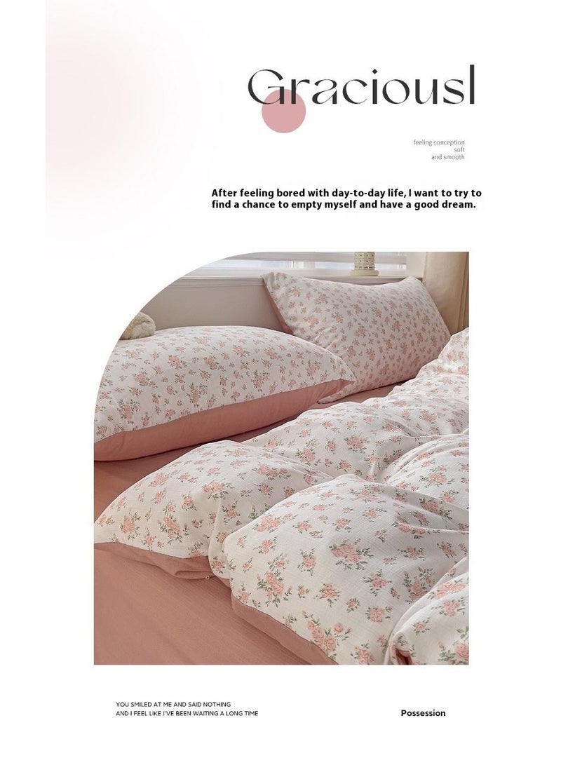 Bluejw Pure Cotton Washable Bed Sheet And Duvet Cover Set - Image 2
