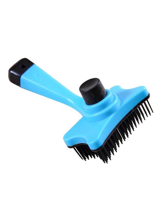 NIBEMINENT Pet Supplies Fur Hair Grooming Tool Brush Blue