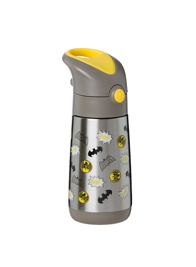 b.box Batman Insulated Drink & Water Bottle, Insulated Double Wall Stainless Steel, Keeps Drinks Cold up to 8hrs, Warm up to 6hrs, 350ml/14 - Image 3