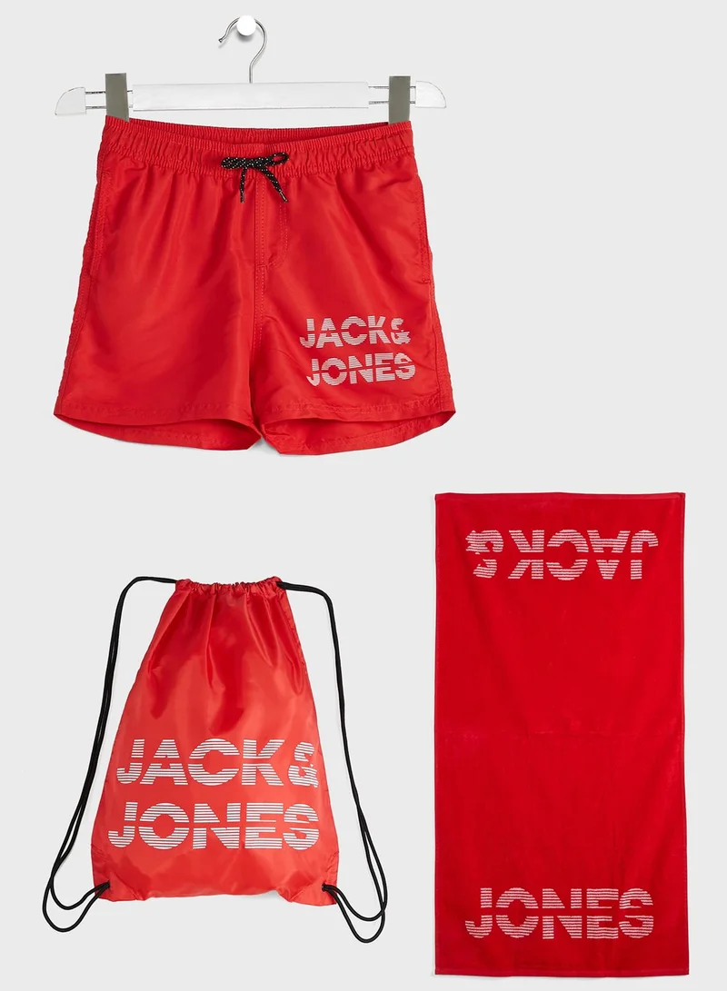 Jack & Jones Junior Youth Swim Shorts Pack