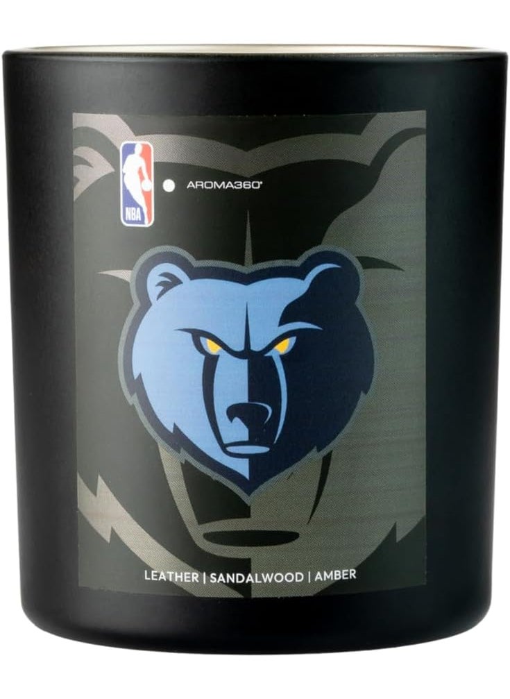 AROMA360 Aroma360 - NBA - Atlanta Hawks - My Way Candle 14oz - Luxury NBA Scented Candles with Essential Oils - Hints of Sandalwood, Amber, & Leather - Aromatherapy - Soy Candles - 90hr Burn 