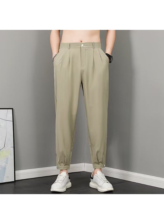 Shougu Men's Fashionable Casual Business Suit Pants 