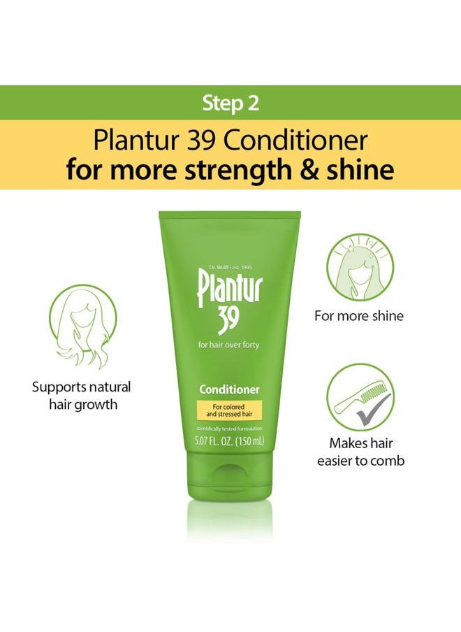Plantur Phyto-Caffeine Shampoo and Conditioner Set for Colored, Stressed Hair - 8.45 fl oz and 5.07 fl oz  - Image 3