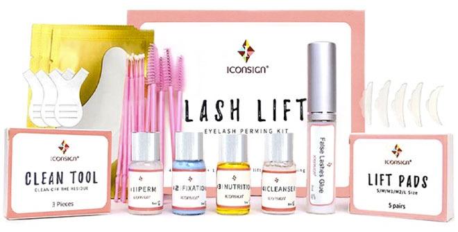 ICONSIGN Lash Lift Kit Perm Eyelash Lifting Set professional lash lift semi permanent lashes kit Eyes Makeup Tools Lashes Curling Sets - Image 1