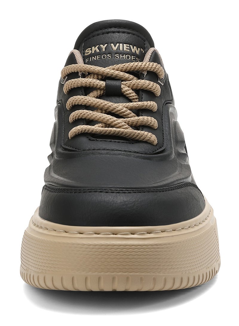 Sky View Mens Walking Shoes Fashion Casual  Lace-up Comfortable Sneakers Soft and Comfortable shoes for Leisure Social Outdoor City Vacation - Image 3