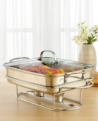 Cuisinart Cuisinart 7BSRT31 Classic Entertaining Collection 12Inch 5Quart Stainless Rectangular Buffet Server Silver  - Image 3