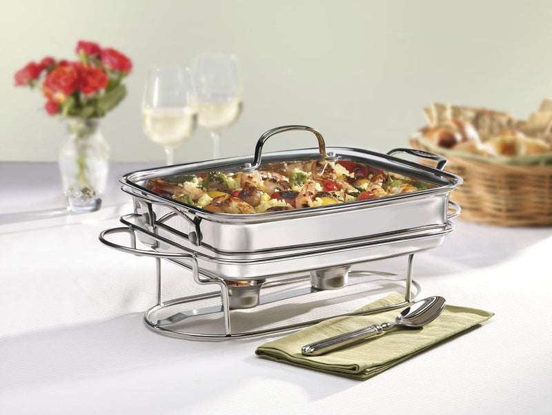 Cuisinart Cuisinart 7BSRT31 Classic Entertaining Collection 12Inch 5Quart Stainless Rectangular Buffet Server Silver  - Image 2