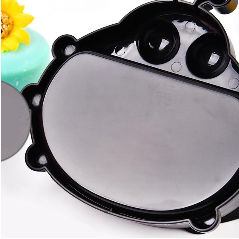 Prostuff.In Ladybug Shape Double Layer Soap Box Dish Holder with Cover for Bathroom Storage Random Color 1Pcs - Image 3