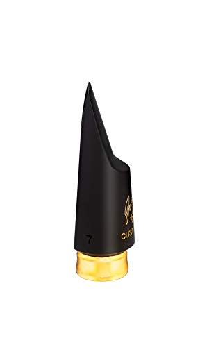 JodyJazz HR* CUSTOM DARK Alto Saxophone Mouthpiece Model 6 (0.078") - Image 3