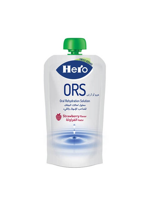 Ors (Oral Rehydration Solution) Strawberry Flavor 200 ml