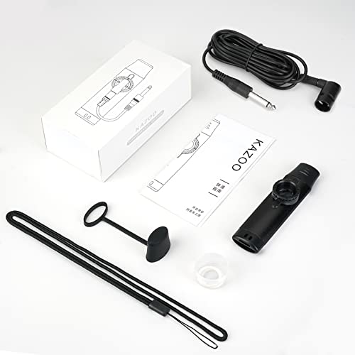 Ueteto Metal Electric Kazoo with Pickup(Electric Black) - Image 4