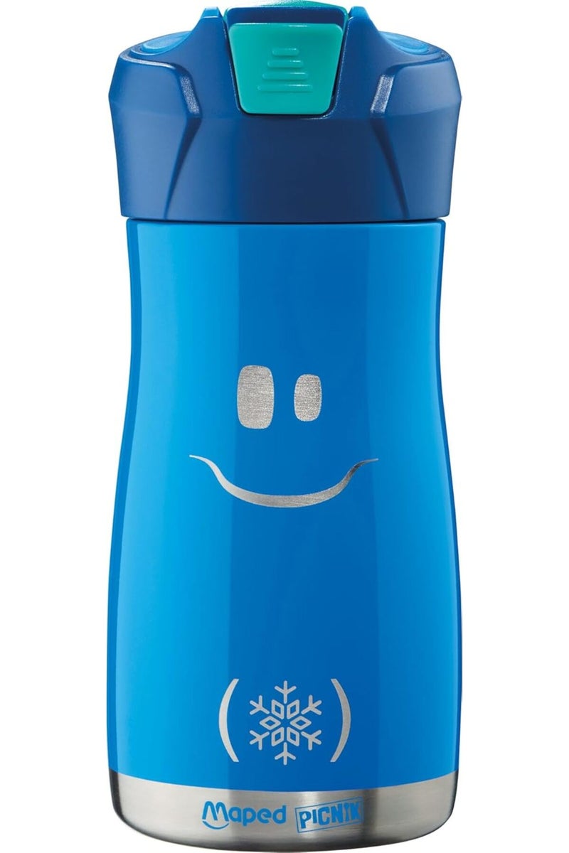 Maped Add Your Name  personalized  Picnik Concepts Drinks Bottle 430ml - Blue - Image 3