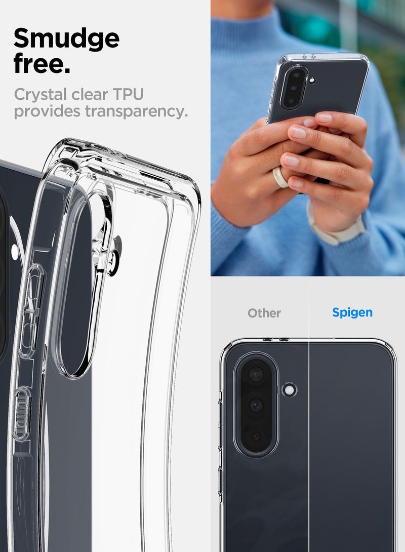 Spigen Liquid Crystal Samsung Galaxy A36 5G Case Cover (2025) - Crystal Clear - Image 5