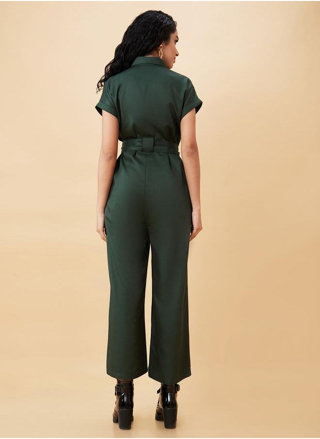 Solid Spread Collar Jumpsuit with Waist Tie-Up - pzsku/Z4DF611A7EF33290CAD96Z/45/1741120037/cbac9c38-9664-4437-a55d-76349f0ecd7d