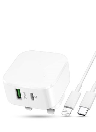 For iPhone 14 14 Pro 14 Pro Max Fast Charging USB-C PD 20W Plug Charger Cable - pzsku/Z4DF617877F2EBC3D57E7Z/45/_/1712049717/ab0680b9-7a07-4e4d-86f8-7b27938f5666