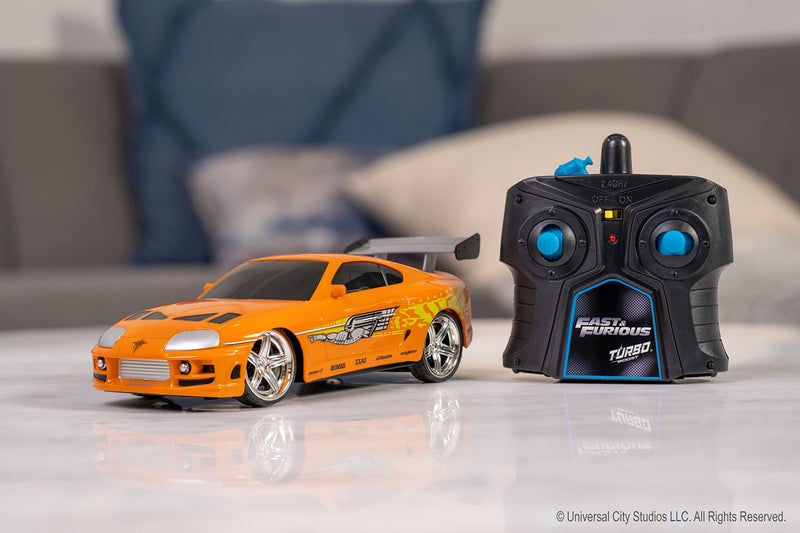 Jada Toys - Fast and Furious 1:24 Radio Control, Brian's Toyota Supra - Image 2