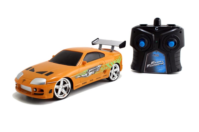 Jada Toys - Fast and Furious 1:24 Radio Control, Brian's Toyota Supra - Image 1