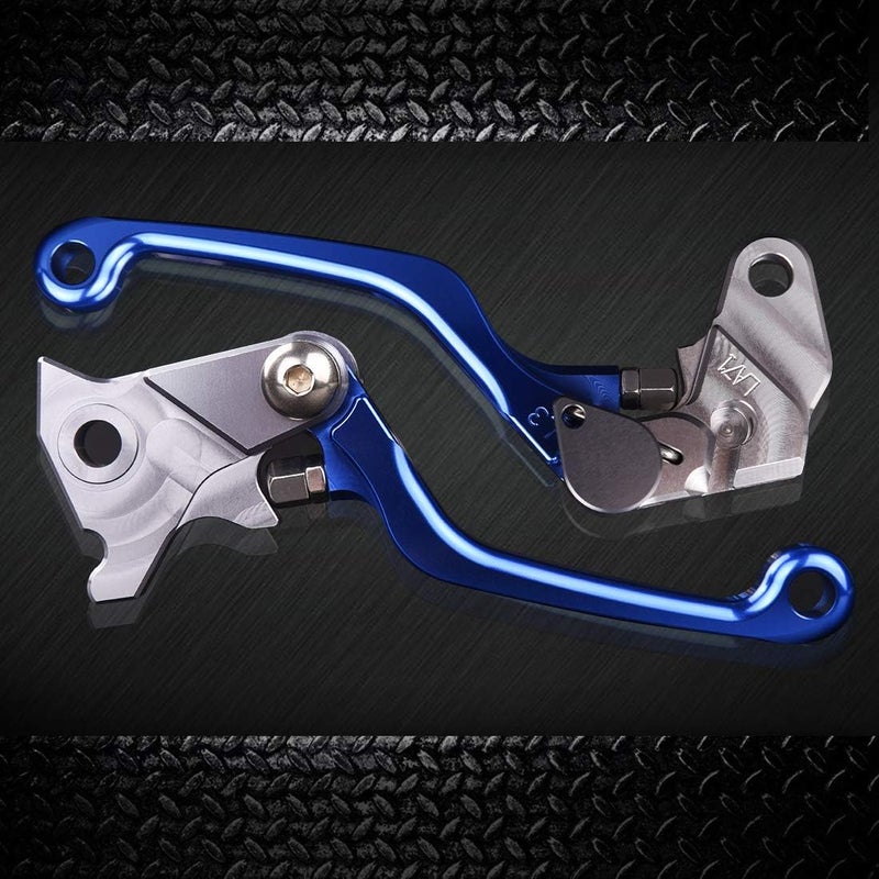 Rawsomes Blue Pivot Dirt Bike Brake Clutch Levers for Yamaha TTR 125L/LE/LE 2000-2019, TTR 225 2000 - Image 5