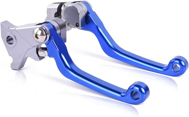 Rawsomes Blue Pivot Dirt Bike Brake Clutch Levers for Yamaha TTR 125L/LE/LE 2000-2019, TTR 225 2000 - Image 1