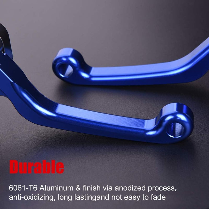 Rawsomes Blue Pivot Dirt Bike Brake Clutch Levers for Yamaha TTR 125L/LE/LE 2000-2019, TTR 225 2000 - Image 4
