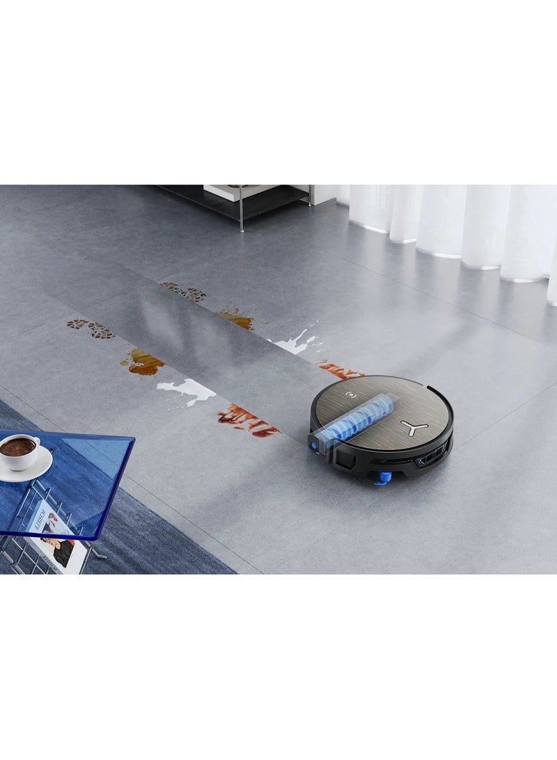 ECOVACS DEEBOT X12S OmniCyclone Robot Vacuum,27,000 Pa BLAST Suction Power, OZMO Roller 3.0 Mopping System, Bagless OmniCyclone Self-emptying Station-Gold 15.88 kg 110 W ZJ2570 gold - Image 5