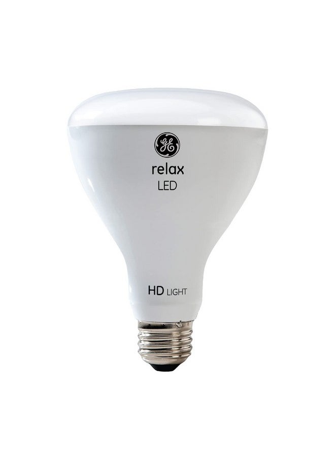 GE - GE Relax LED Indoor Floodlight Bulbs, 10.5 Watt (65 Watt Equivalent) Soft White, Medium Base, Dimmable (4 Pack) - Image 1