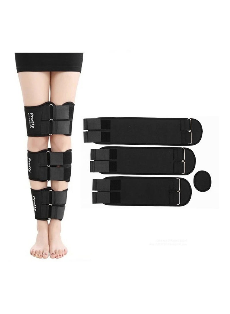 AROAQ O/X Type Leg Correction Band Inclined Leg Correction Band Knee Valgum Straightening Posture Corrector Leg Beauty Band 3pcs/set - Image 1
