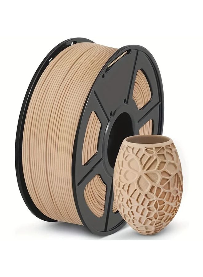 PETG Imitation Wood Filament 1.75mm 1kg Spool For FDM 3D Printers - Image 2