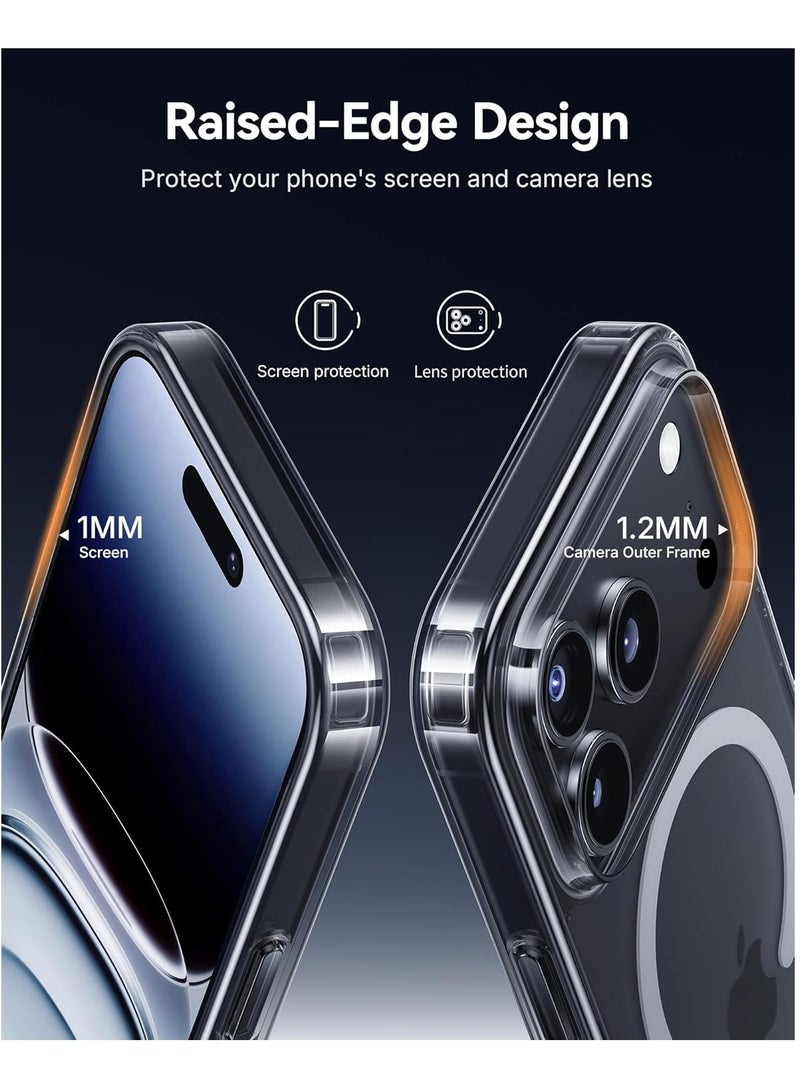 iPhone 17 Pro Max Clear Case Compatible with MagSafe Anti-Scratch Drop Protection Cover For iPhone 17 Pro Max Shockproof Slim Phone Case for iPhone 17 Pro Max 6.9-inch - Image 5